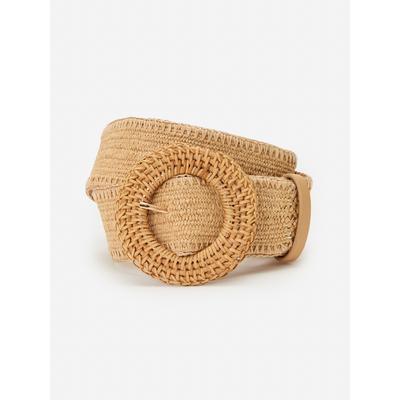 J.McLaughlin Women's Popie Grasscloth Belt Natural, Size Extra Small/Small