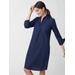 J.McLaughlin Women's Cagney Dress Navy, Size XS | Cotton/Spandex