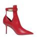 Nell 85mm Leather Ankle Boots