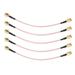 5Pcs RF Coaxial Cable SMA-J to SMA-J Audio Connector 2 Shielded Extension Cord TFL-316-48