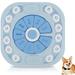 Dog Puzzle Toys Squeaky Dog Treat Puzzle Toy Interactive Dog Treat Puzzle Toys for IQ Training Mental Stimulating Dog Puzzle Slow Feeder Toy Non-Slip Puppy Treat Dispenser Toy for Small Large Dog Cat