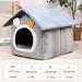 Foldable Dog House Indoor Warm Sofa Kennel Bed Mat for Small Medium Large Dogs Cats Warm Puppy Cave Cat Nest Winter Pet Products