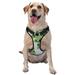 Daiia Watercolor Green Leavesdog Harness No-Pull Pet Harnessith 2 Leash Clips Cat Harness And Leash Set Step In Dog Harness For Large Dogs No Accessories Included