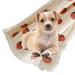 KYAIGUO Pet Winter Blankets with Printed Dog Cat Soft Fleece Blankets for Kitten Puppy Blankets Warm Pet Blankets