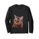 Official Sprechende Katze Meme Langarmshirt