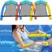 Manwang Pool Noodle Floating Mesh Chair for Floating Pool Noodle Only Swimming Net Lounge Chair Seat Great for Water Relaxation (Pool Noodles Not Included)