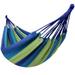 Hammock Swing Bed Camping Canvas Travel Hanging Brazilian Chair Hammocks Hiking Outdoor Double Fabric Backyard Trees