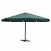 vidaXL Outdoor Umbrella Parasol with Crank Patio Sunshade Sun Shelter Aluminum