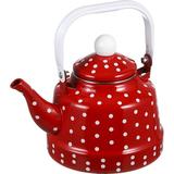 Enamel Teapot Camping Stoves Decorative Water Kettle Espresso Machine Coffee Makers Stovetop Teakettle Induction