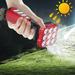 Home Supplies On Sale Surpdew Solar Lamp Super Bright Camping Lamp Outdoor Emergency Charging Household Lamp Camping Lamp Hand Lamp Usb Solar Charging Lantern Light Charge Display Red