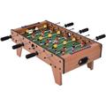 27 Foosball Table Wooden Soccer Game Table Top w/ Footballs Indoor Table Soccer Set for Arcades Game Rooms Bars Parties Easily Assemble