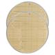 2 Pcs Perforated Pizza Peel Food Storage Tray Bamboo Lid Cover Pad Dumpling Mat Serving Round Plate