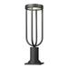 12W 1 Led Outdoor Pier Mount in Industrial Style-22.75 inches Tall and 7 inches Wide Bailey Street Home 372-Bel-5172191