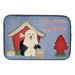 Dog House Collection Old English Sheepdog Dish Drying Mat