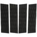 AntiGuyue 4Pcs Surfboard Traction Pads Non-slip Tail Pads Surfboard Deck Grip Mats Self-adhesive Pads