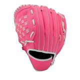 Youth Baseball Glove Sports Softball Glove Infielder Baseball Fielding Glove For Teens Girls Softball Glove Baseball Mitts For Kids 5-8ï¼ˆRose Red - 10.5 inchesï¼‰