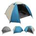 MOWENTA Tent for Camping 4 Person Waterproof Lightweight Windproof Easy Setup Double Layer Tents for Camping Hiking Travel Outdoor Activities Blue