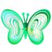 New Hanging Ornament Garden Wind Chime Wind Catcher Rotating Butterfly Reflective Butterfly Wind Spinner GREEN