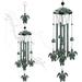 Garden Wind Chimes (1pc) Wind Bells Metal Wind Unique Turtle Musical Bells Chime for Home Decoration Gift Outdoor Indoor 82 CM (32 )