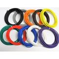 AC/DC Wire And Supply 10 AWG Automotive High Temp GXL Wire Stranded Copper Wire 10 Colors Made in USA (10FT EA)