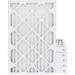 18X24x2 MERV 11 MPR 1000 Pleated Furne 2 Air Filters By Pamlico. 6 Pk. Size: 17-3/8 X 23-3/8 X 1-3/4