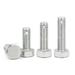 (5 pieces ) 304 Stainless Steel Outer Hexagon Shank Punching Bolts M6X30mm.
