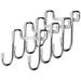 8 Pcs Double Hook Door Hook Hangers over Door Hook Shower Hooks for inside Shower over The Door Hooks