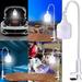 Holiday sales Lmueinov Marketplace Stall USB Rechargeable Bulb Portable Outdoor Lighting With Stand - 5-speed Mode Multi-functional Rechargeable Lighting Suitable For Garages/night Clearance