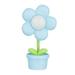 Creative Small Table Lamp Creative LED Night Light Desktop Mini Flower Decoration Small Night Lamp Children s Luminous Toy Decoration Night Lamp Decor (Blue)