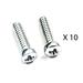 MDÂ® Case Screws Fits Andis Outliner & T-Outliner (10 Pairs)