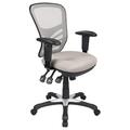 MOWENTA Walen Office Chair Height Adjustable Mesh Back and Lumbar Support Three Levers for Adjusting Seat Height Tilt Angle and Locking Tilt 360-degree Swivel (Home Office or Small Office)