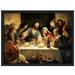 Nawypu The Last Supper Wall Decor Christian Wall Decor Wall Art Decor for Living Room Modern Framed Jesus Pictures for Wall Poster and Jesus Poster Wall Art Prints Family Bedroom Decor