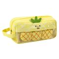 LIJCC Plush Cute Pencil Case Large Capacity Pencil Case Creative Personality Funny Stationery Bag Pencil Pouch Kawaii Stationery Storage Pouch Stationery Bag Cosmetic Bag Gift For Teen Girls Women