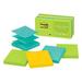 Post-it Pop-up Notes 3x3 in 12 Pads America s #1 Favorite Sticky Notes Floral Fantasy Collection Bold Colors Clean Removal Recyclable (R330-12AU)