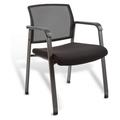 MOWENTA 1678497 Esler Mesh Guest Chair Black