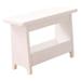 Miniature Model Chairs Book Shelves Ornament Models House Supplies Adornment Wooden Stool White