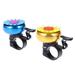 2 Pcs Kids Bicycles Bell for Bike Ringer Horn Children Trumpet Cute