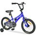 RooRuns Kids Bike 16 Inch Kids Bicycle with Training Wheels for Boys Age 4-7 Years Multiple Colors