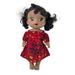 Doll Clothes Superstore Maroon Dress Fits 14 Inch Baby Alive And Little Baby Dolls