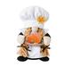 Lmueinov Decoration Chef Hat Faceless Old Man Holding Pumpkin Rudolph Doll Dwarf Dwarf Ornament Family gifts A gift for an important day Holiday sales
