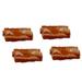 4 Pcs Simulated Ribs Childrenâ€™s Toys PVC Chops Fake Food Model Kids Home Prop Decor Artificial Models