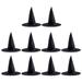 10 Pcs Wizard Hat Has Decor Witch Hat for Halloween Cosplay Witch Hat Witch Costume Elegant Party Hat Halloween Hats