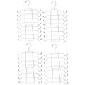 Lot de 4 Coffrets de Rangement pour Placard pour DéBardeur, Camisole, Soutien-Gorge, Pyjama, Robe à