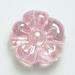 Feildoo 22mm Acrylic Beads UV Plating Acrylic Beads 20pcs Flower Beads Flower Shape Beads Multicolor Acrylic Beads for DIY Jewelry Making Y07M8Q4A Clear Pink