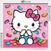 Sanrio Diamond Painting Hello Kitty Full Diamond Mosaic 5D DIY Cartoon Cat Cross Stitch Kits Anime Art Home Decoration