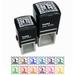 USA United States of America Passport Travel Self-Inking Rubber Stamp Ink Stamper - Fuchsia Ink - Small 1 Inch