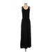 SONOMA life + style Casual Dress - Maxi: Black Solid Dresses - Women's Size Small