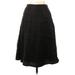 George Me by Mark Eisen Casual Skirt: Black Solid Bottoms - Women's Size 10