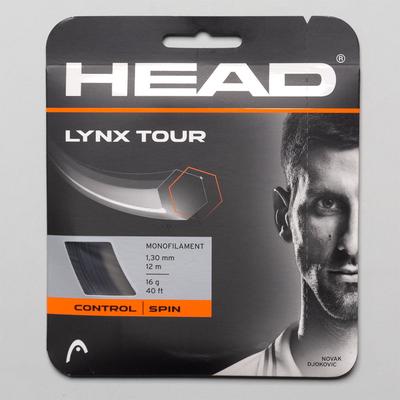 HEAD Lynx Tour 16 1.30 Tennis String Packages Black