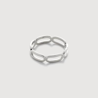 Sterling Silver Paperclip Stacking Ring